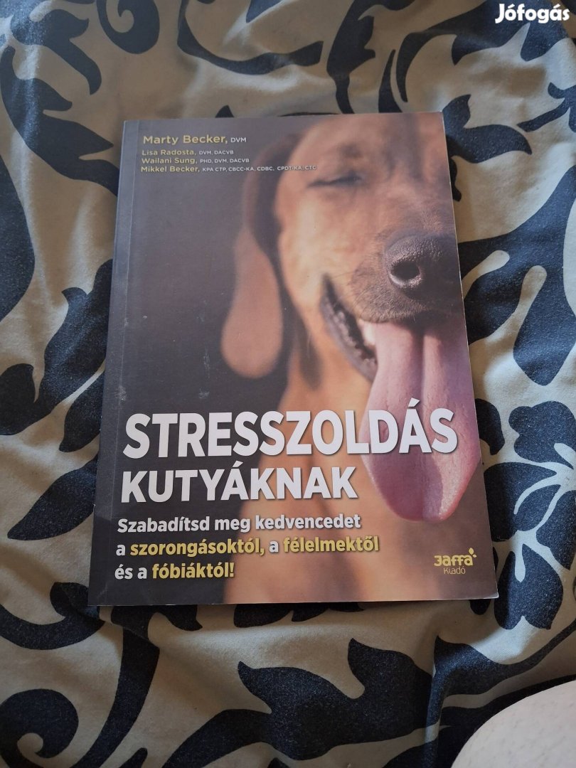 Stresszoldás kutyáknak könyv