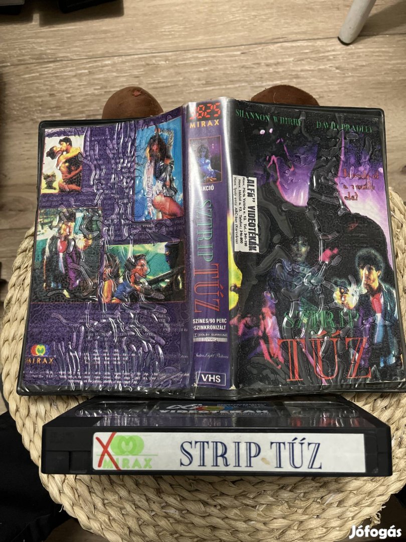 Striptűz vhs m. 