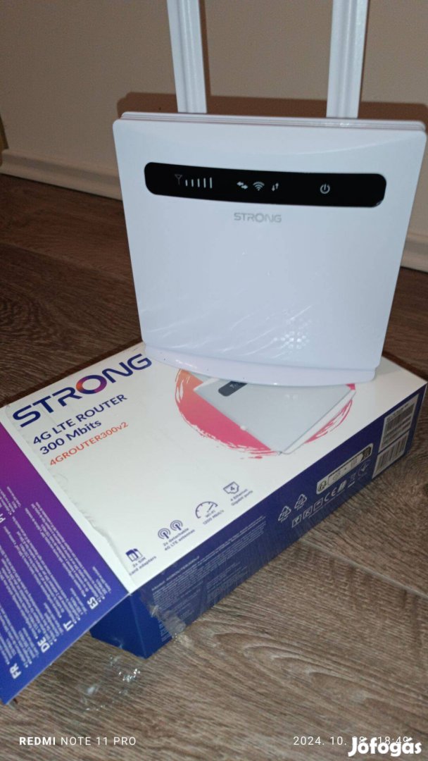 Strong 4G LTE router független sim