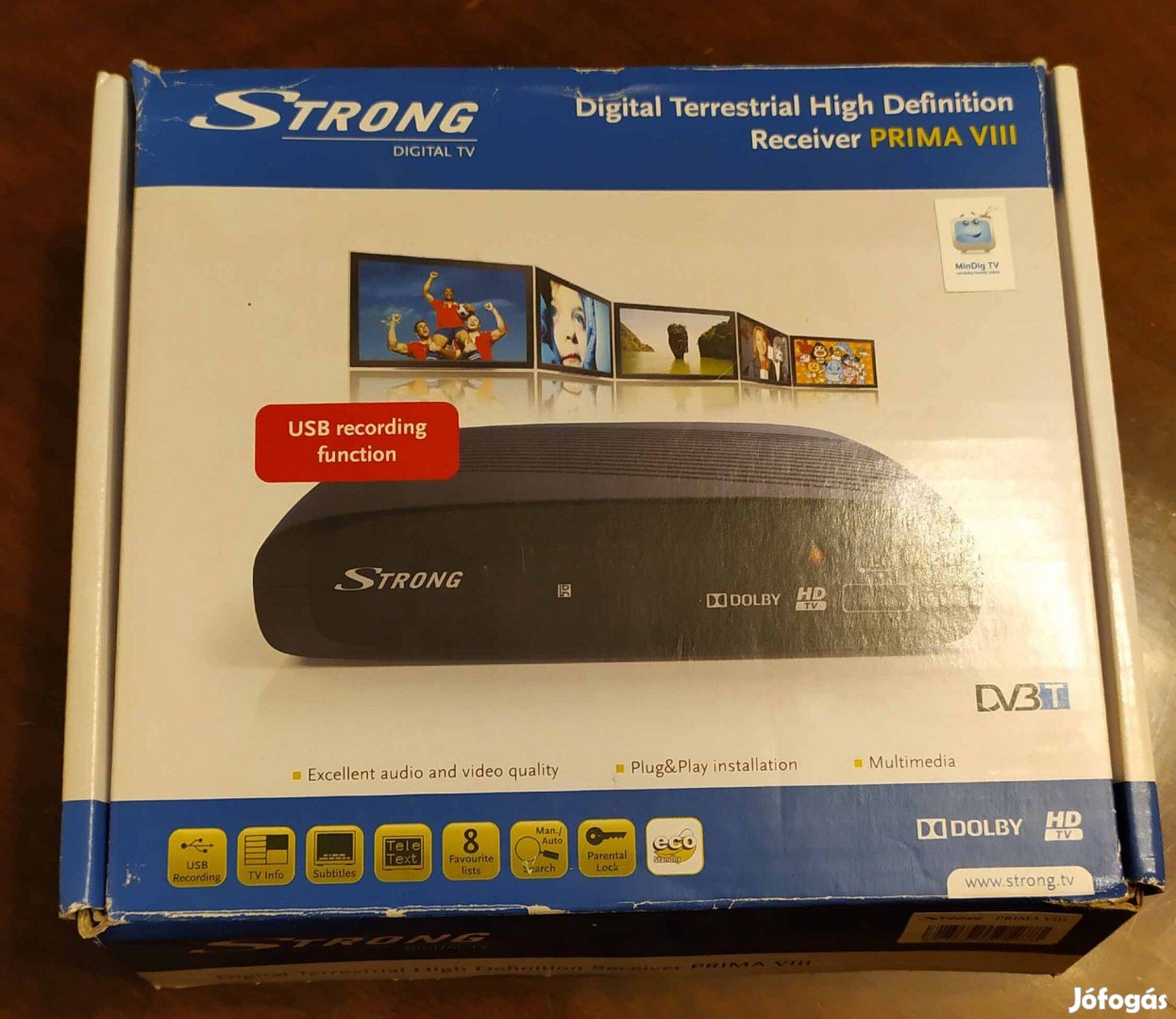 Strong típusú digitális tuner TV-hez