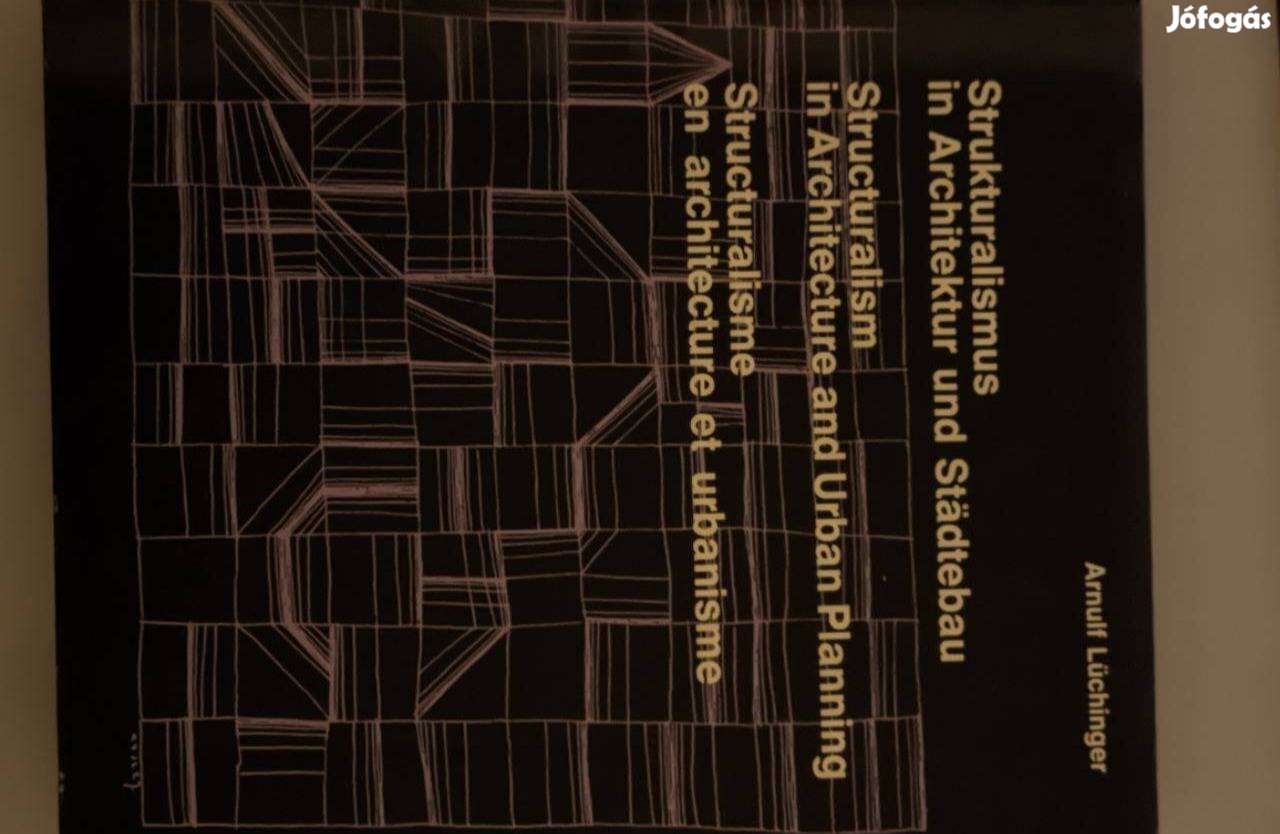 Structuralism in Architecture and Urban Planning - építész könyv