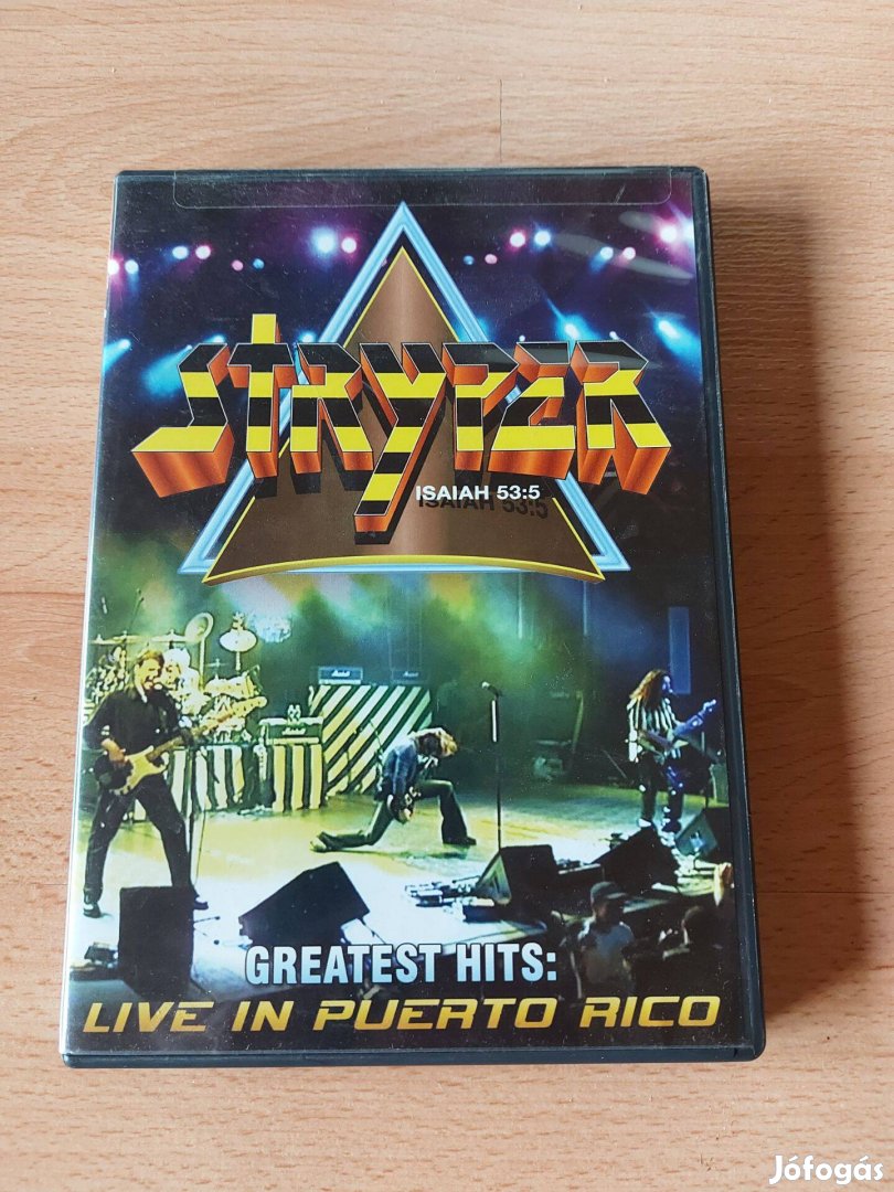 Stryper Greatest Hits DVD/gyári