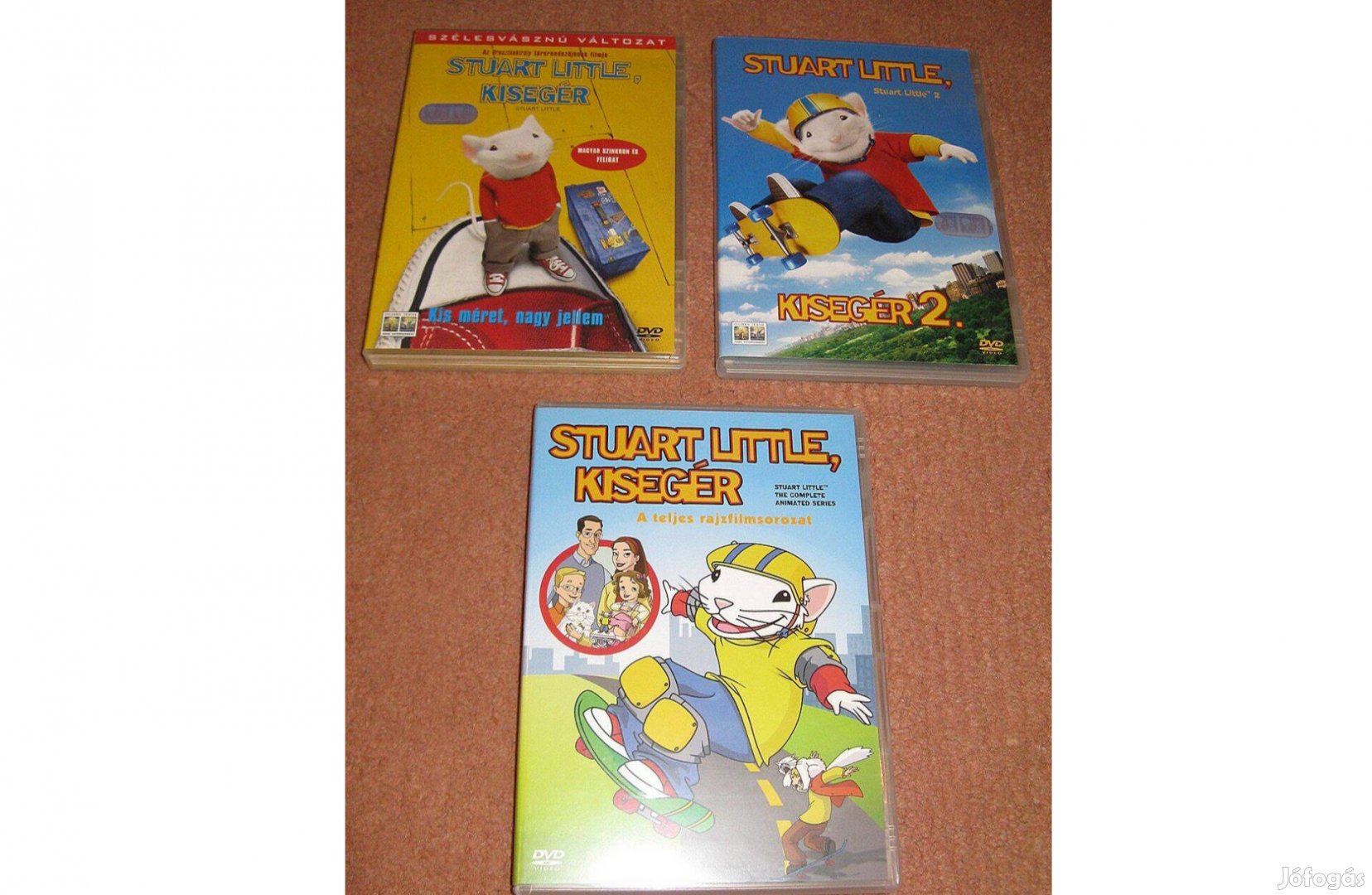 Stuart Little kisegér DVD csomag