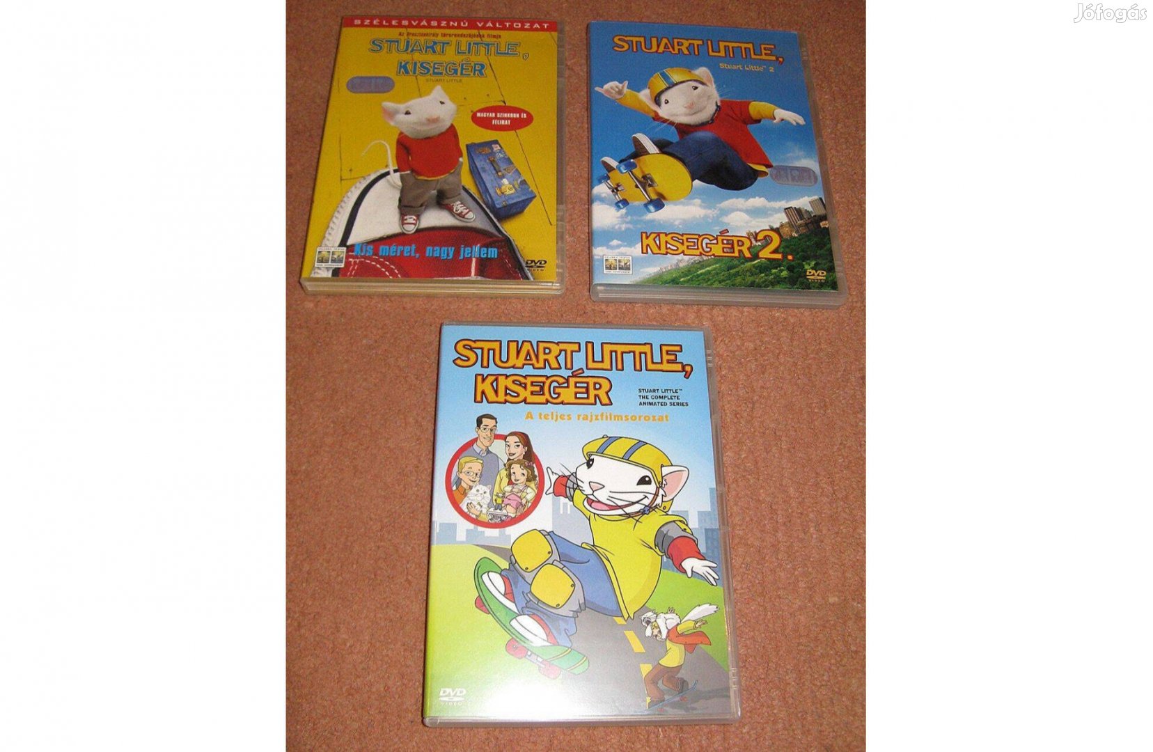 Stuart Little kisegér DVD csomag