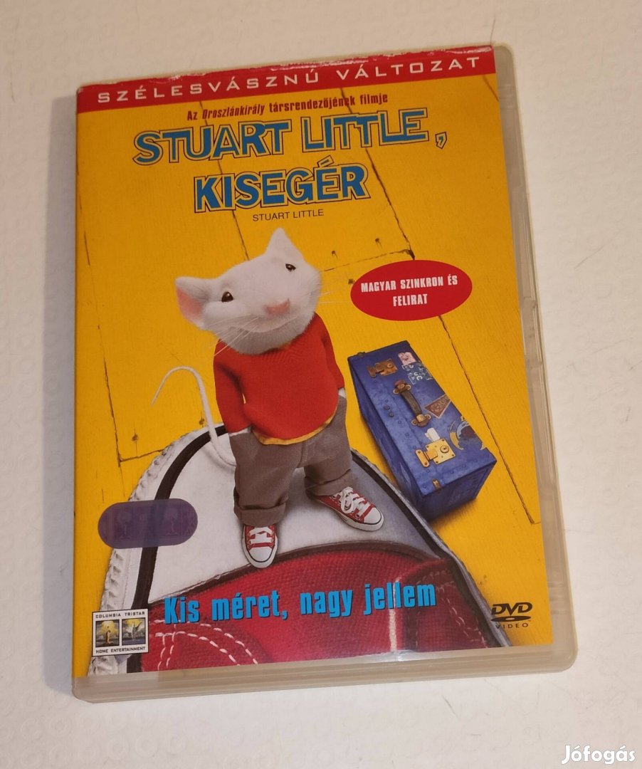 Stuart little , kisegér dvd