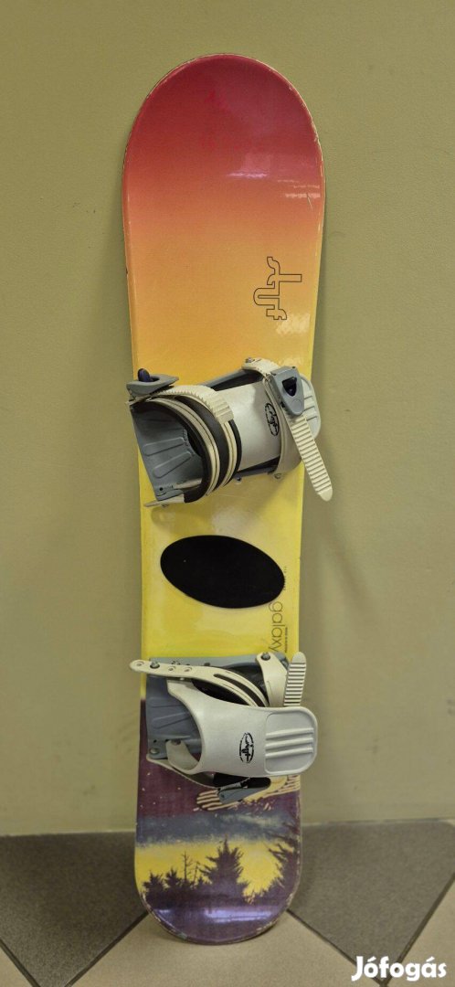 Stuf Galaxy 110 cm-es snowboard kötéssel