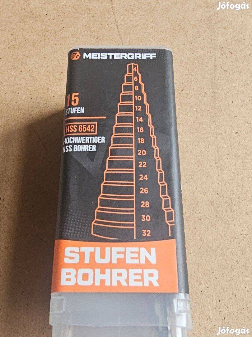 Stufenbohrer - 6 bis 30 mm lépcsős fúró új dobozos Ha szeretnéd a ter