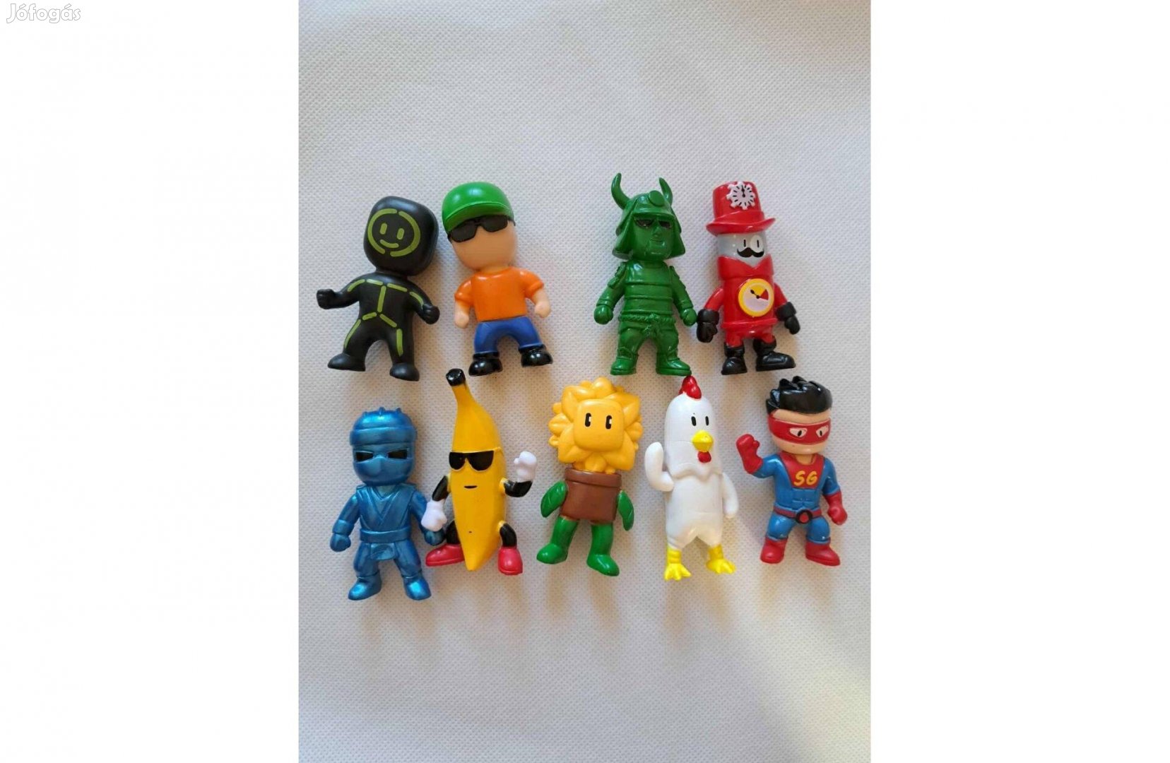 Stumble Guys 9 darabos figura készlet