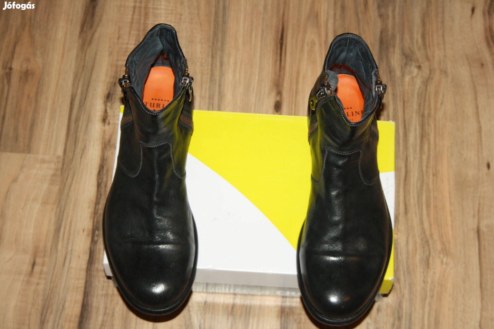 Sturlini férfi cipő 42es !elegáns eredeti bőr cipő! made in Italy!