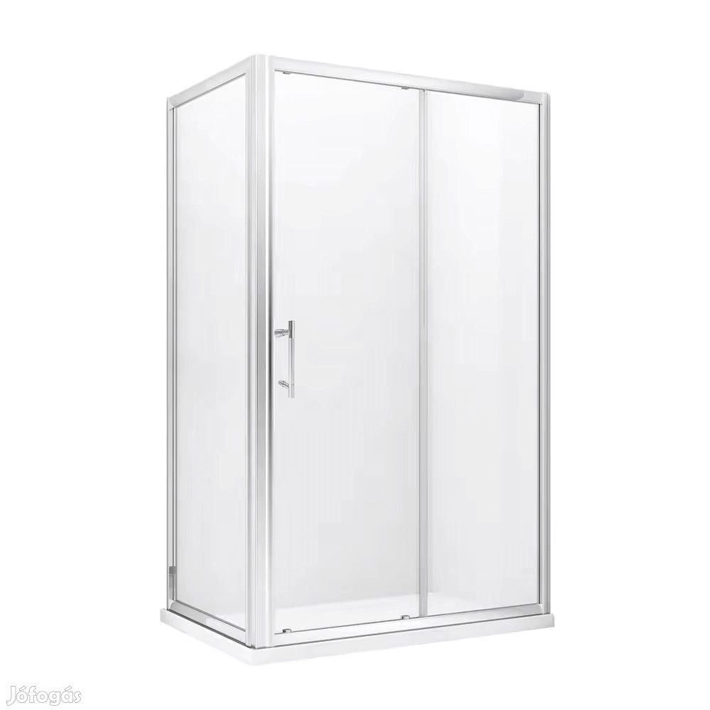 Stuxi Delhi 120x80 aszimmetrikus szögletes tolóajtós