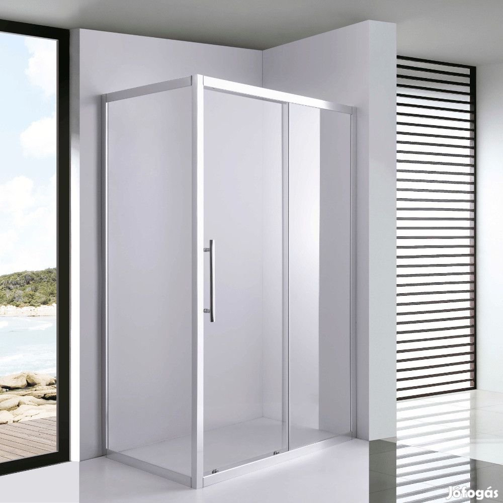 Stuxi Nizza 120x100 aszimmetrikus szögletes tolóajtós