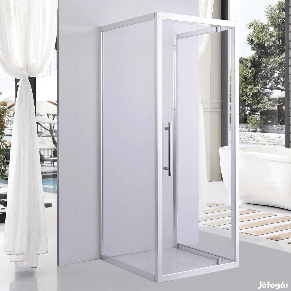 Stuxi Torino 70x90 falsíkra szerelhető 3 oldalú nyílóajtós