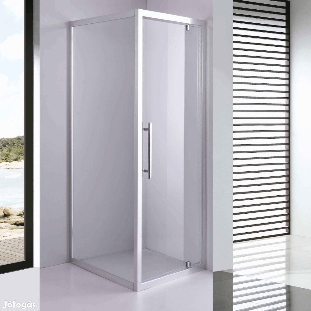 Stuxi Torino 90x100 aszimmetrikus szögletes nyílóajtós