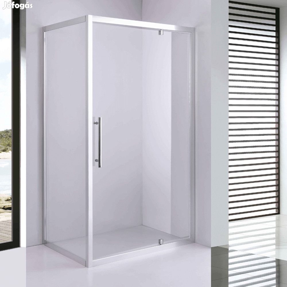 Stuxi Torino 90x70 aszimmetrikus szögletes nyílóajtós