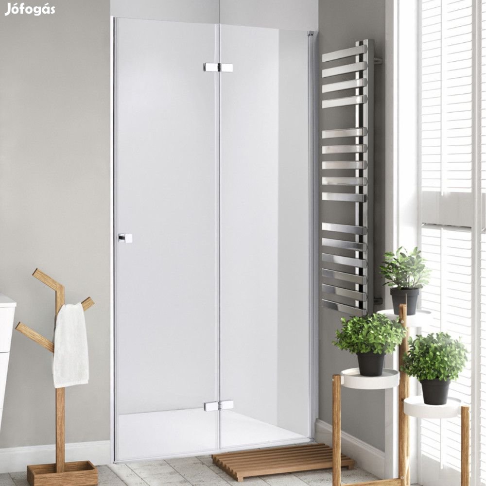 Stuxi Verona 100 cm széles csukló zuhanyajtó, 6 mm