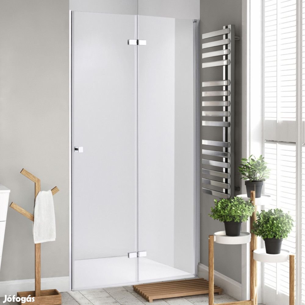 Stuxi Verona 120 cm széles csukló zuhanyajtó, 6 mm