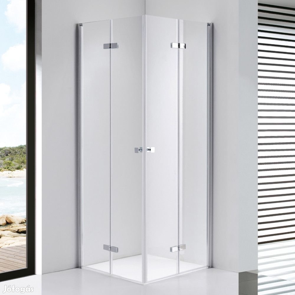 Stuxi Verona Duo 70x70 cm szögletes két csuklóajtós