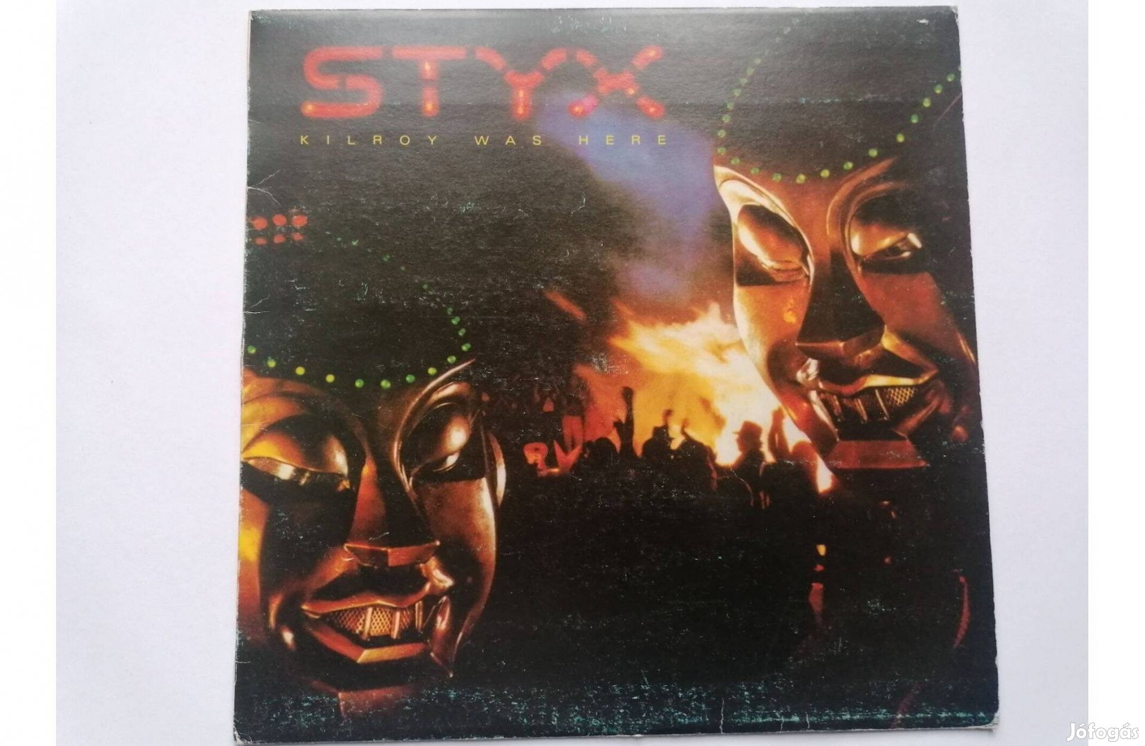 Styx Kilroy Was Here bakelit hanglemez