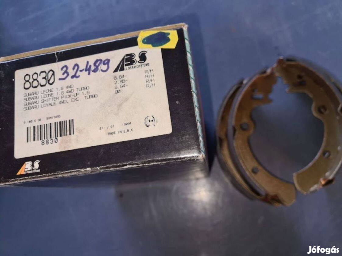 Subaru Fékpofa Garnitúra
