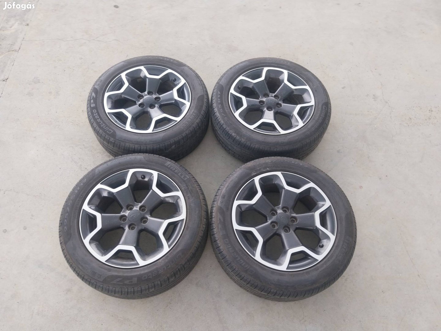 Subaru Forester 17 alufelni 225/55 17" gumi