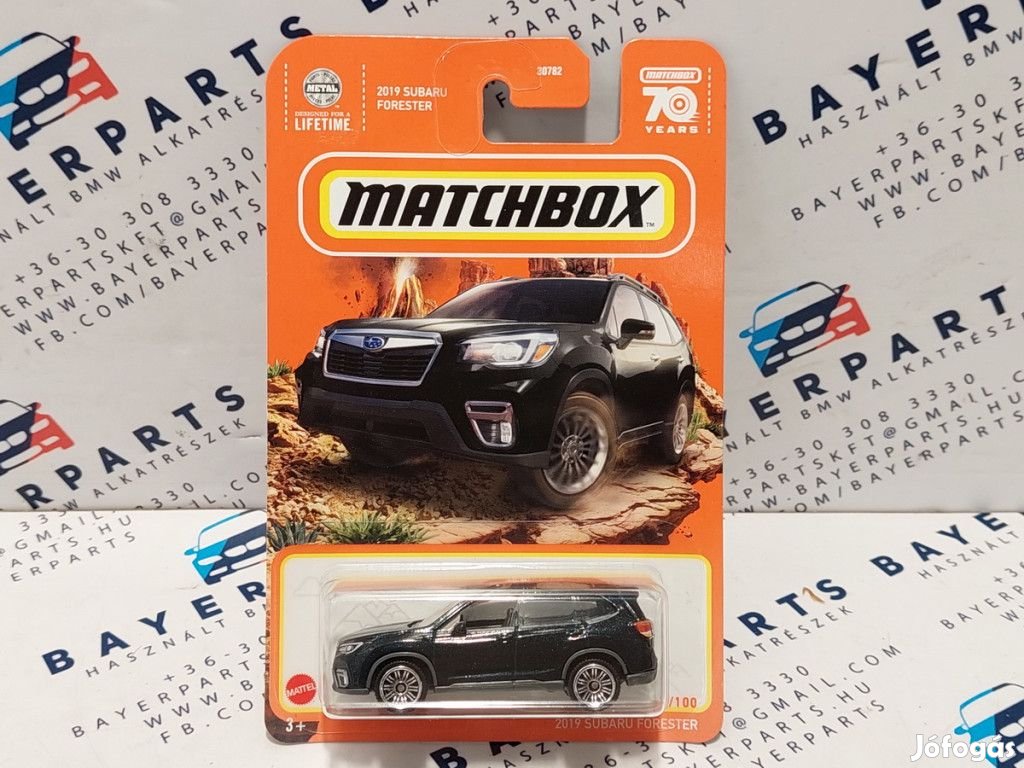 Subaru Forester (2019) - 2023 88/100 - hosszú kártyás -  Matchbox - 1