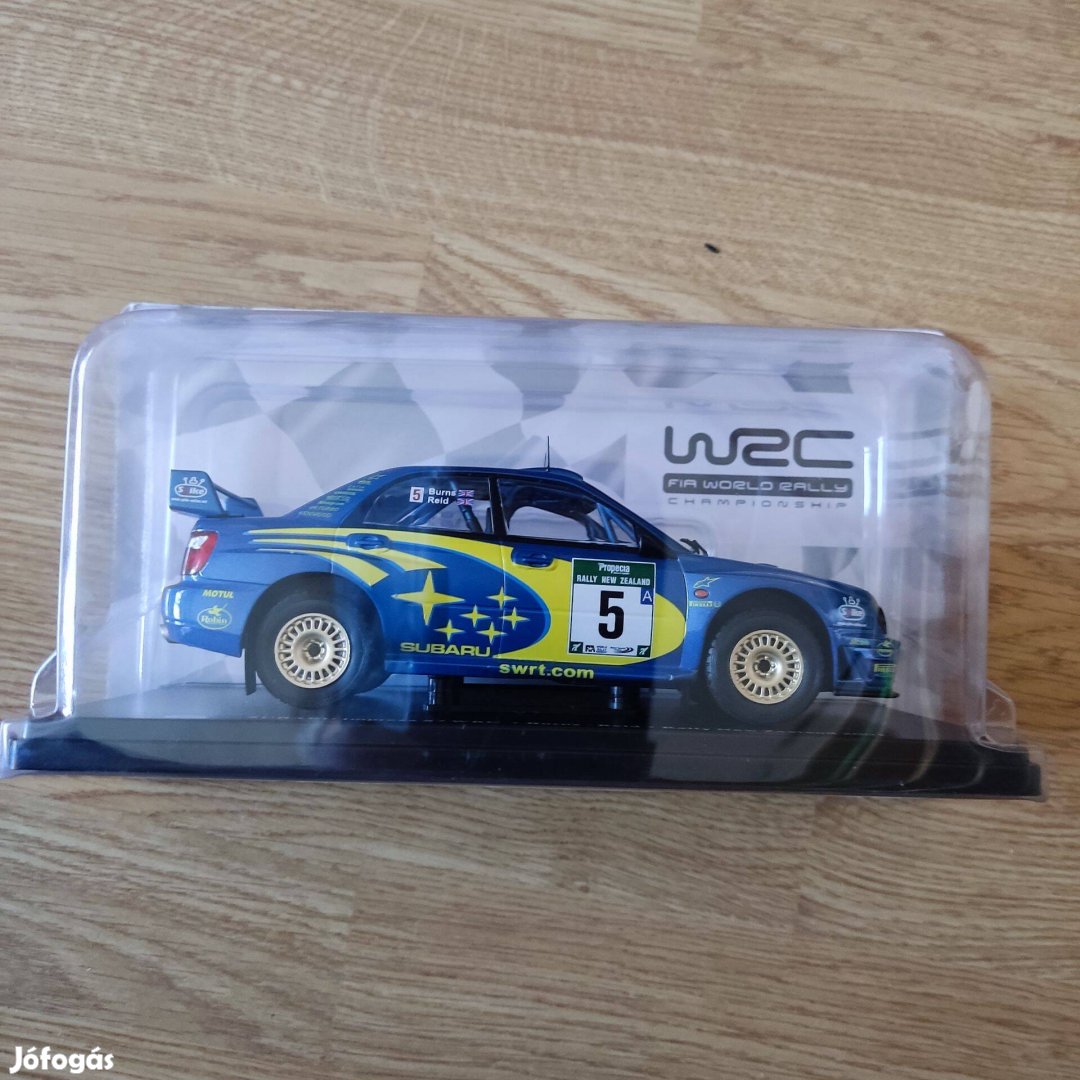 Subaru Impreza S7 WRC / Burns - Reid / Rally Új-Zéland 2001 autó