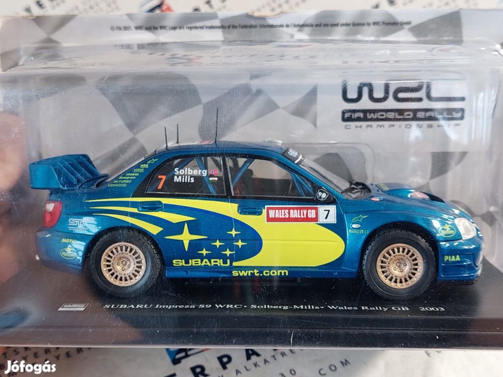 Subaru Impreza S9 WRC #7 - Wales Rally GB 2003 - Petter Solberg - Phi