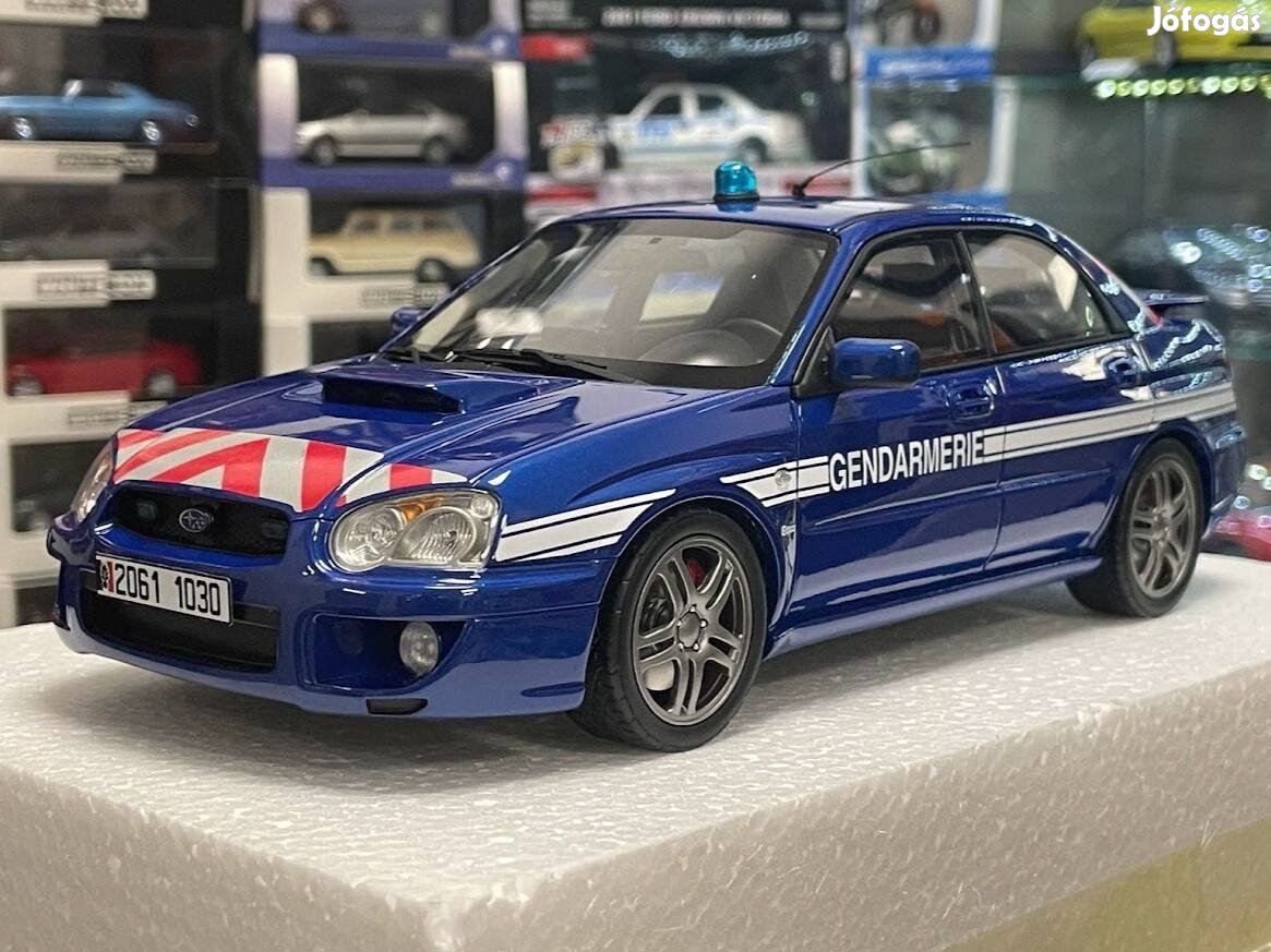 Subaru Impreza STI Wrx 2006 Gendarmerie 1:18 Otto Mobile OT948 resin