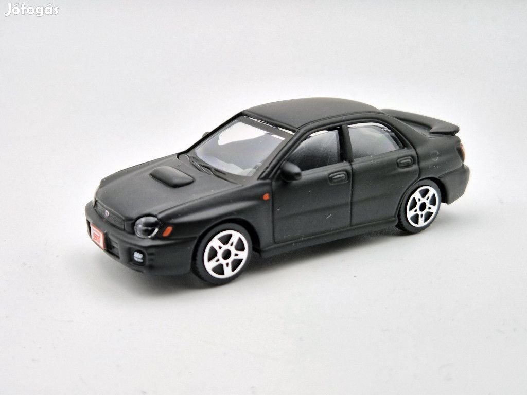 Subaru Impreza STI -  Bburago - 1:43 - matt fekete