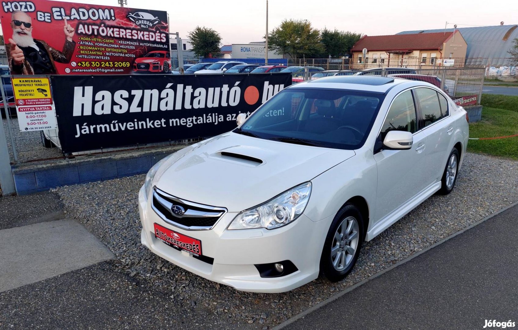 Subaru Legacy 2.0 D Active Első Orvos Tulajdono...
