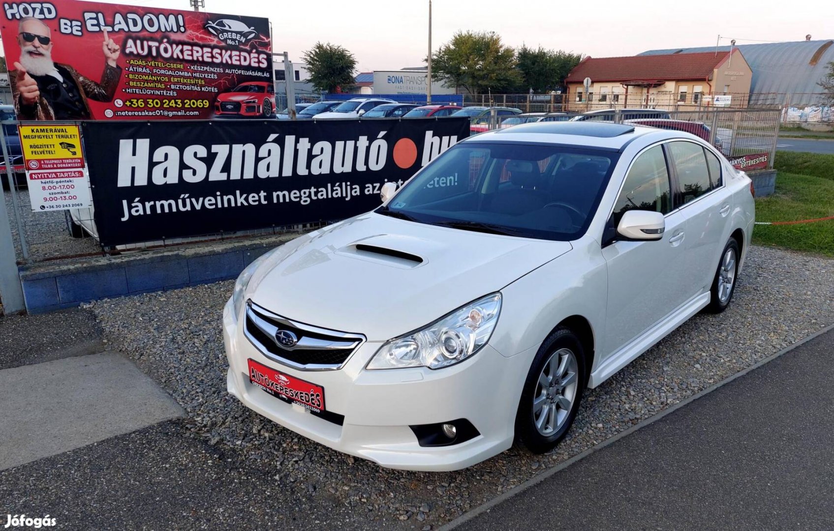 Subaru Legacy 2.0 D Active Első Orvos Tulajdono...