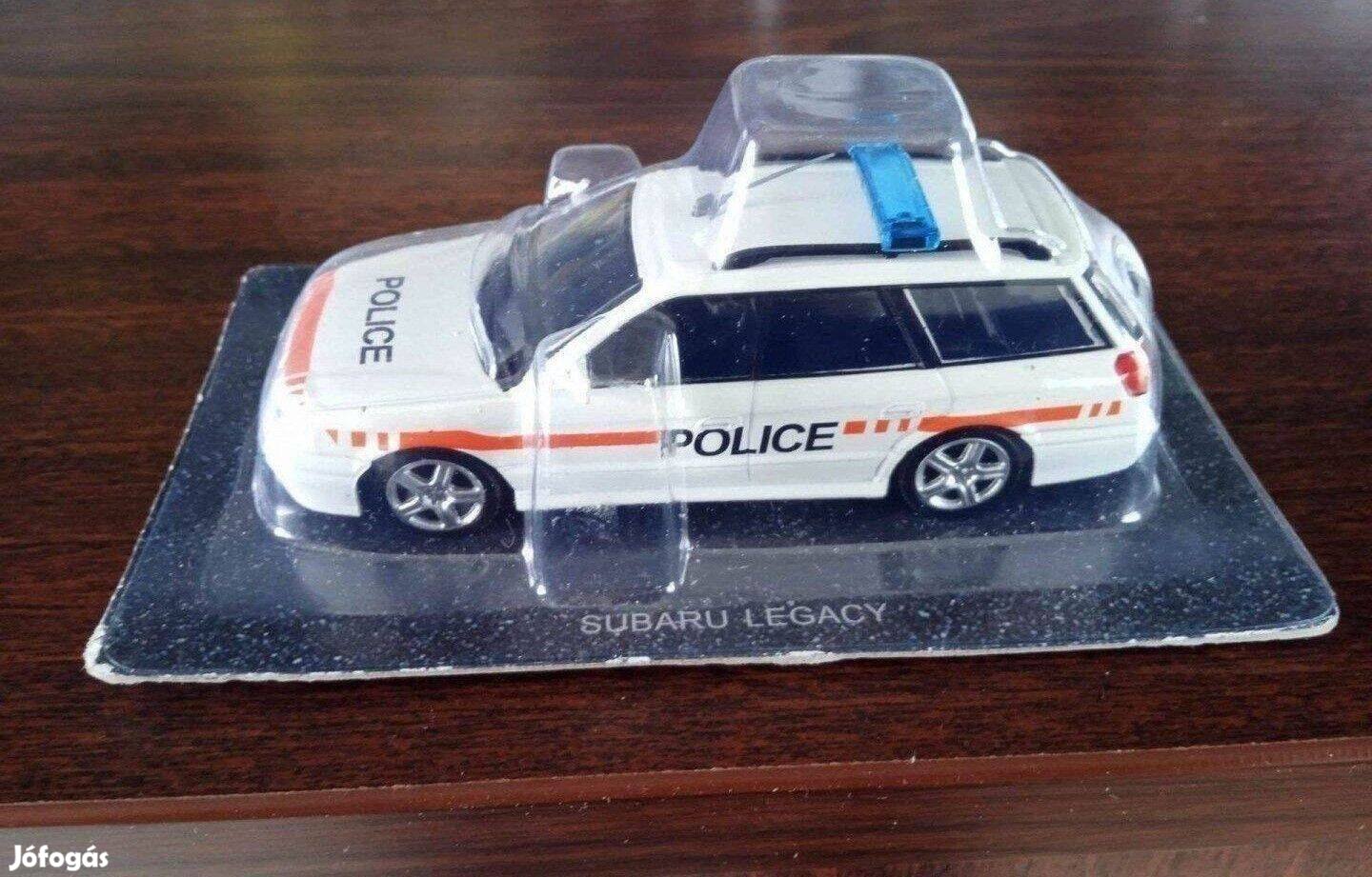 Subaru Legacy Police Switzerland kisauto modell 1/43 Eladó