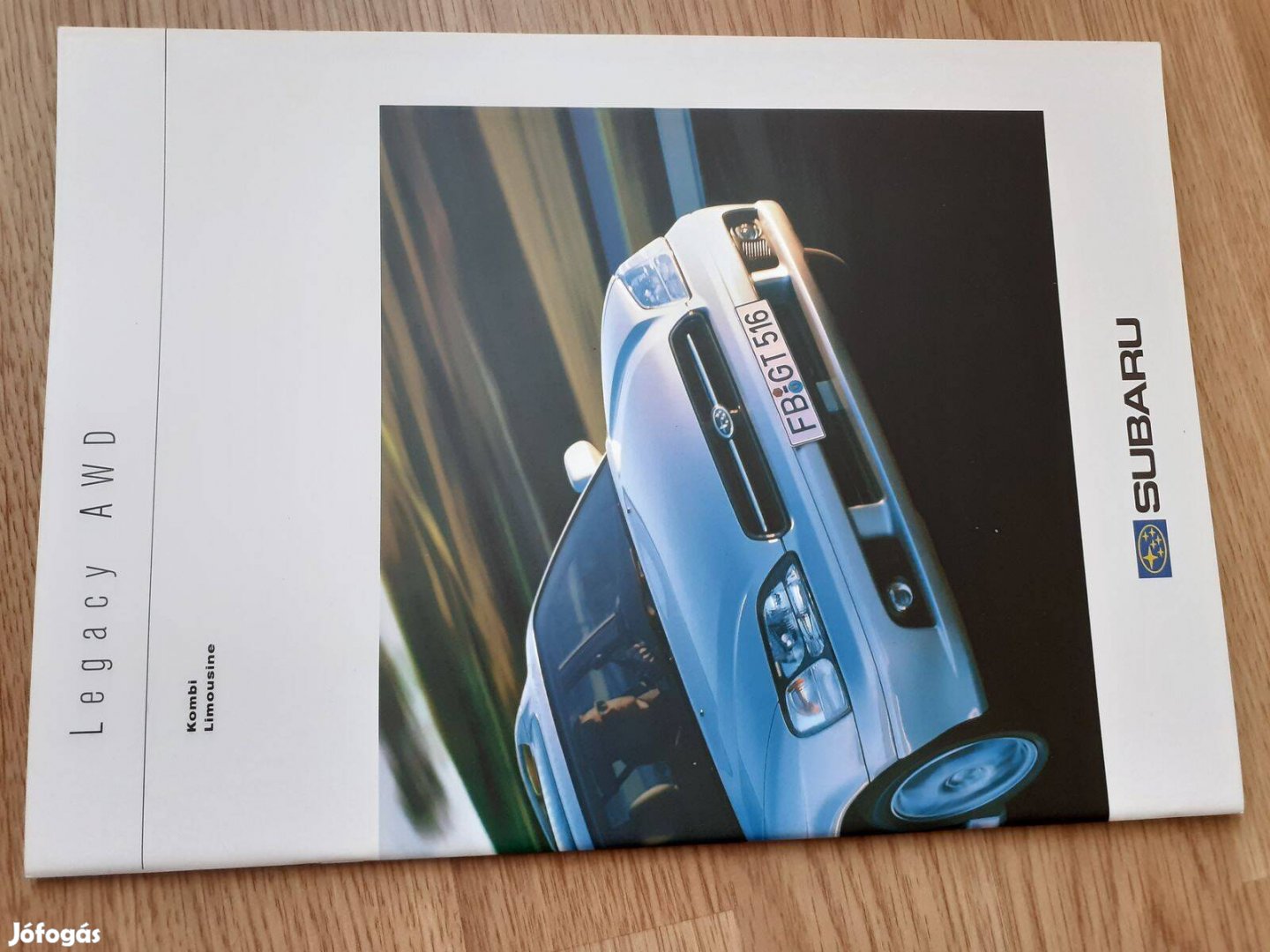 Subaru Legacy prospektus - 2001, német nyelvű
