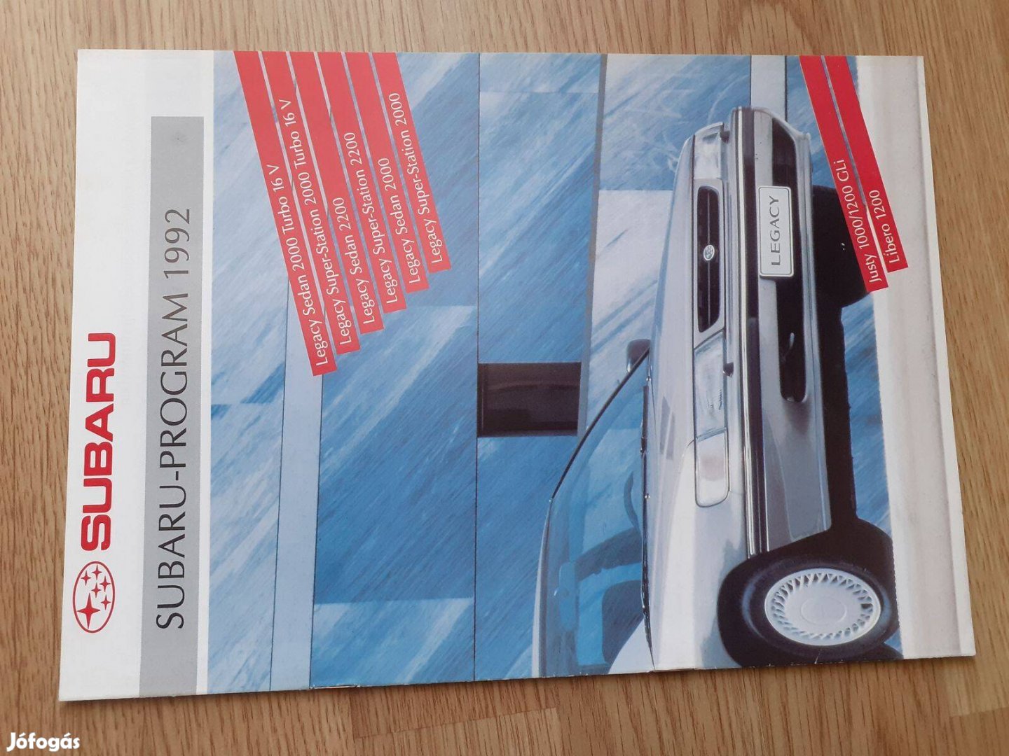 Subaru Program prospektus - 1992, magyar nyelvű