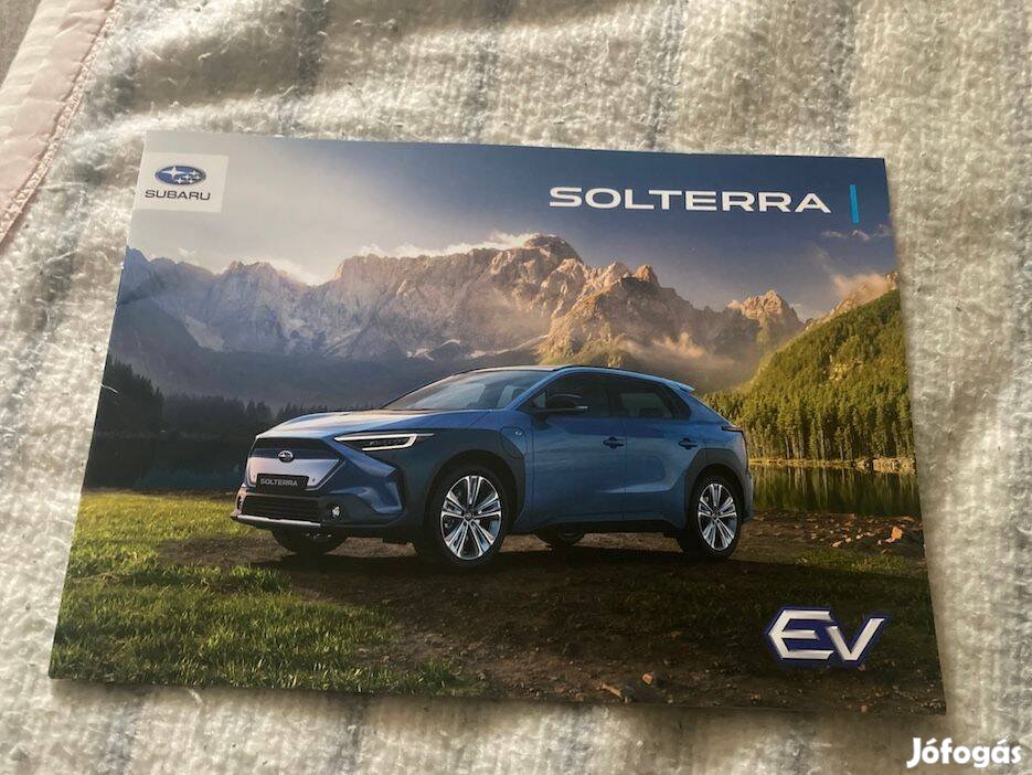 Subaru Solterra EV prospektus, katalógus, brossúra