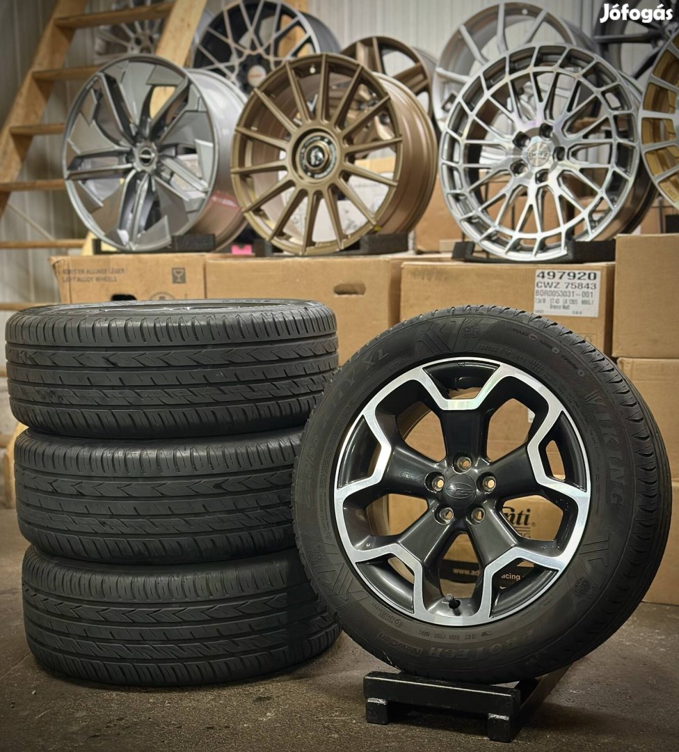 Suberu XV 17 zoll gyári alufelnik 225/55 R17 nyári gumikkal