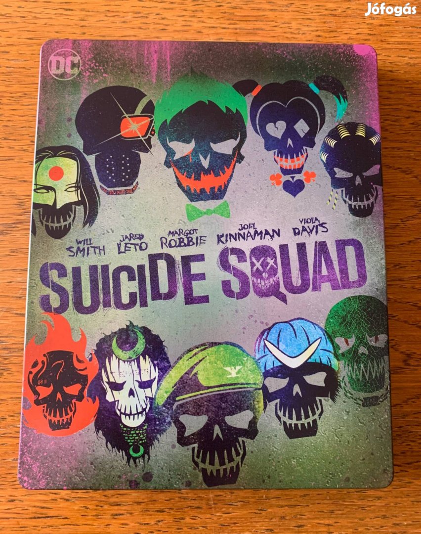 Suicide Squad 3D bluray+bluray steelbook film