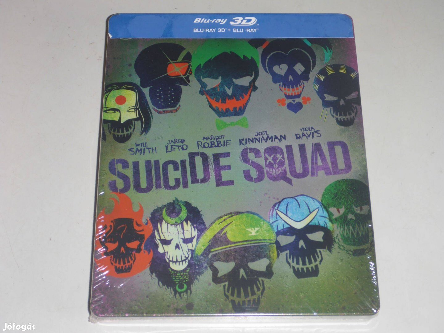 Suicide Squad-Öngyilkos osztag 3D+2D-limitált, fémdobozos vált. (stee