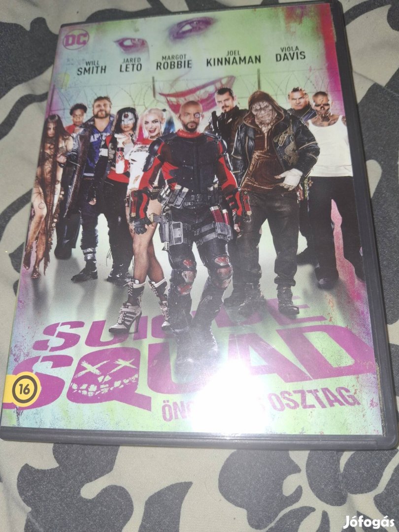 Suicide Squad Öngyilkos osztag DVD Film