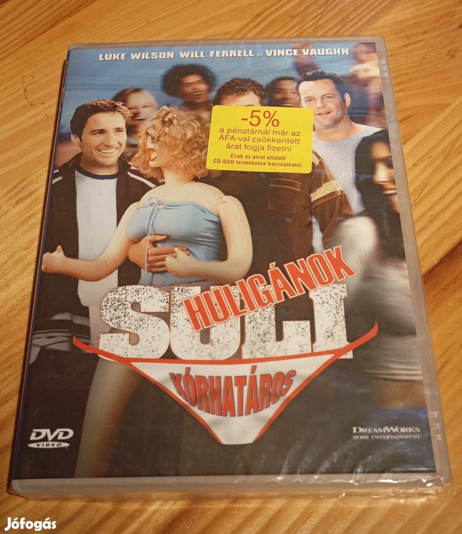 Suli huligánok korhatáros dvd bontatlan 