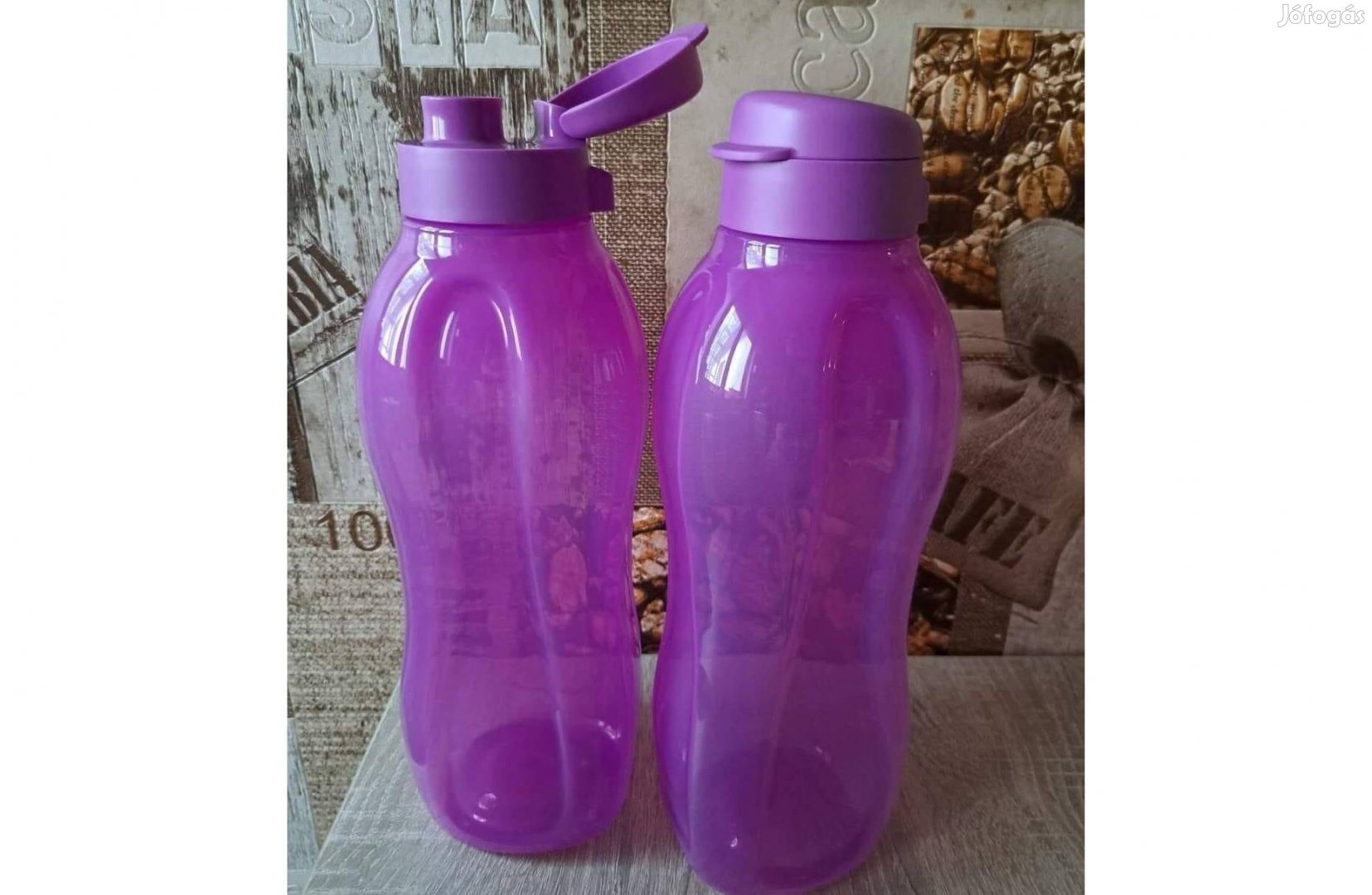 Sulikezdésre! Tupperware öko palack, kulacs lila 1,5l Új, akciós