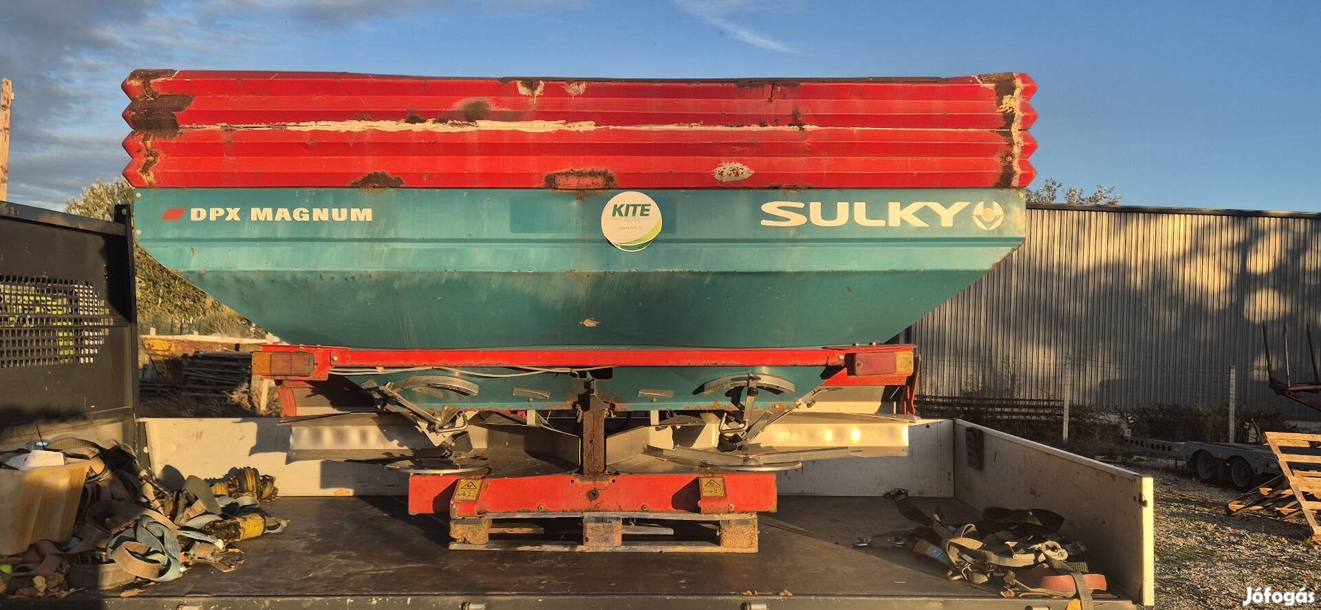 Sulky Dpx Magnum 3500kg műtragyaszóró