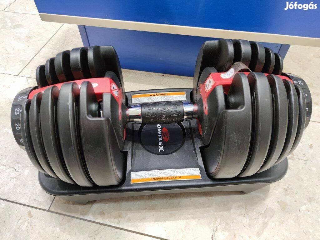 Súlyzó 2-24kg-ig állítható Bowflex 1db