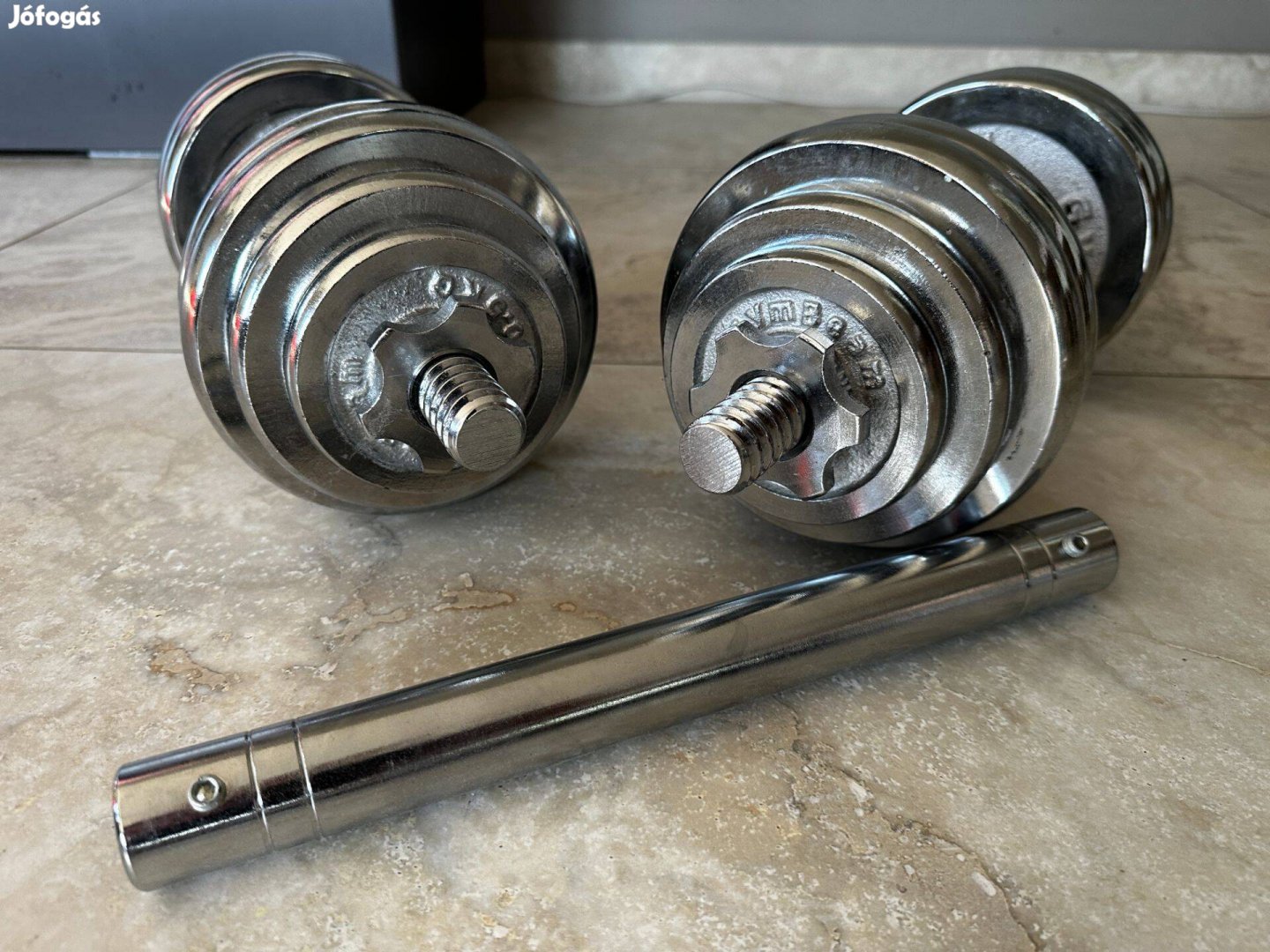 Súlyzókészlet 30 kg - Gymbeam