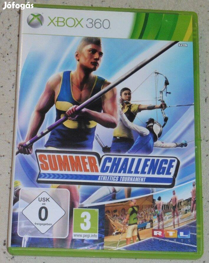 Summer Challenge (20 atlétikai sportág) Gyári Xbox 360 Játék