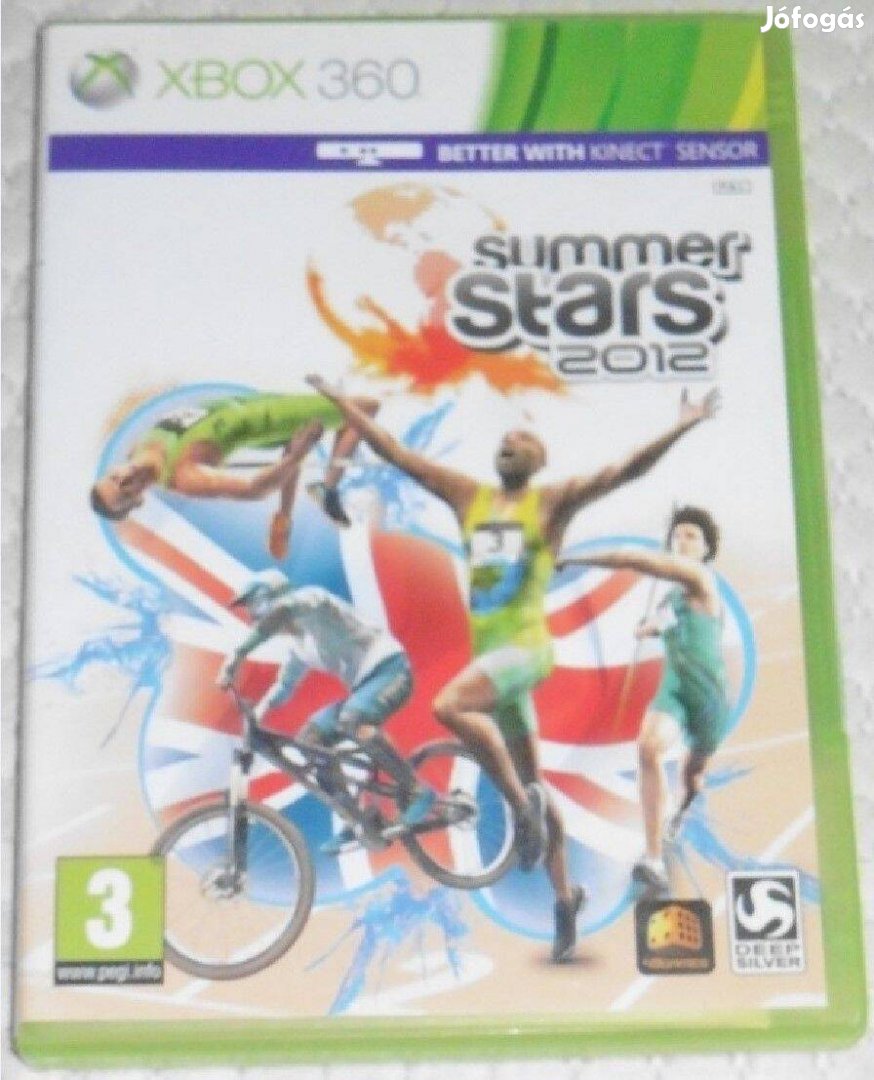 Summer Stars 2012 Kinect re is Gyári Xbox 360 Játék Akár Féláron