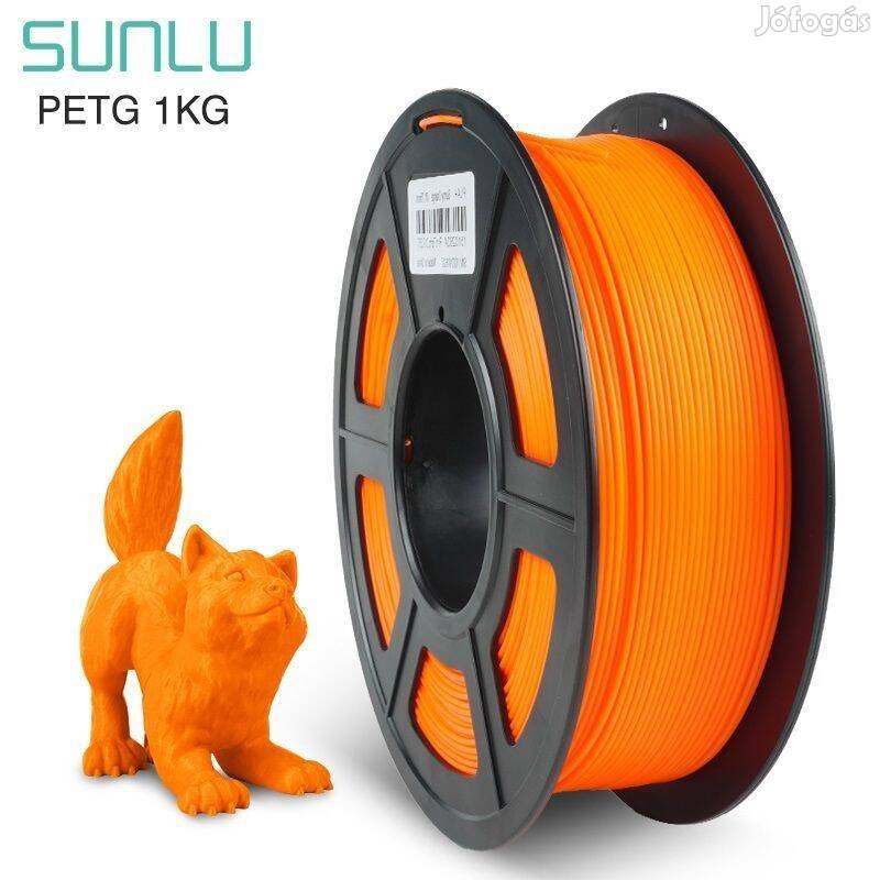 Sunlu Petg filament, 1,75mm, 1kg - narancssárga