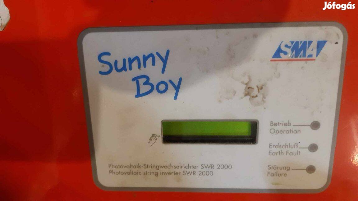 Sunny Boy SWR 2000 Napelem vezérlő