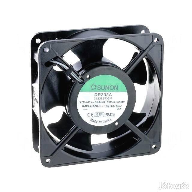 Sunon Ventilátor 120mm - 36dB - 119m3/h - 230V _