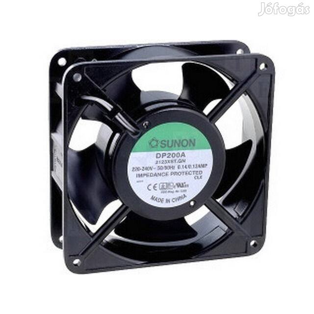 Sunon Ventilátor 120mm - 44dB - 161m3/h - 230V _